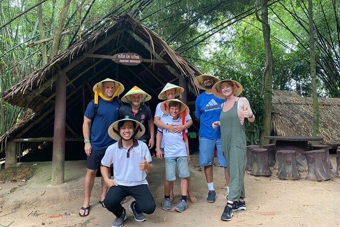 Crawl and Paddle Full day Cu Chi Tunnels and MeKong Delta - Crawling through tiny hallways, plus yucca snack reality