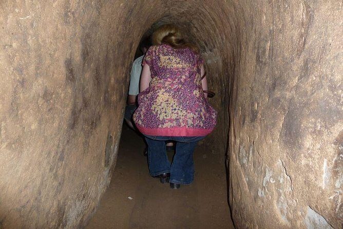 Cu Chi Luxury Group Tour - Tapioca and Cake Half Day - Walking the tunnel maze: trapdoors, storage, command spaces