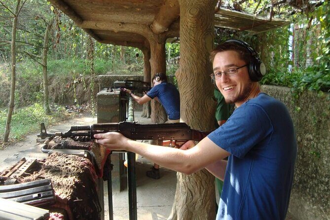 Cu Chi Tunnel Half Day Tour - The gun-shooting area: optional add-ons and extra costs