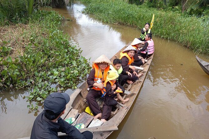 Cu chi Tunnel & Mekong Delta Full Day BBQ Lunch Lux Group 10 pax - Mekong cruise and boat stops: the day shifts to water-level daily life
