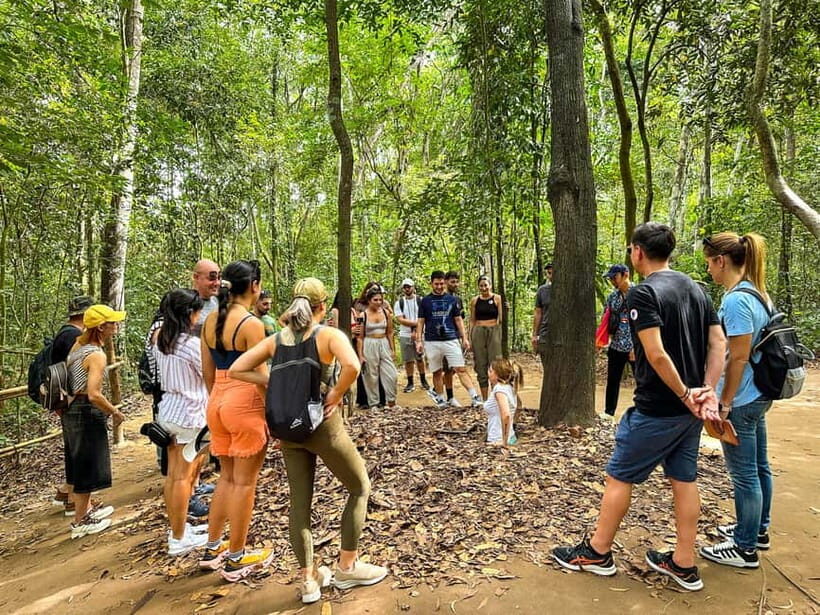 Cu Chi Tunnels Afternoon Trip from Ho Chi Minh City - Entering the tunnels: the documentary intro and guided story