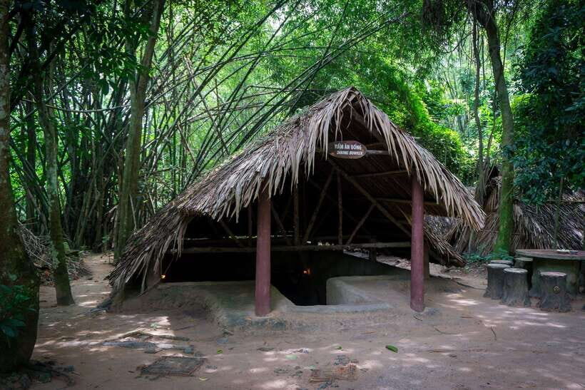 Cu Chi Tunnels Afternoon Trip from Ho Chi Minh City - Guided stops: kitchens, hospitals, bunkers, and command spaces
