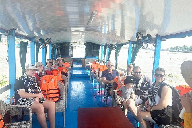 Cu Chi Tunnels and Mekong Delta 1 Day Tour from Ho Chi Minh City - Mekong Delta on Tien River: boat ride to floating life, then sampans for the close-up