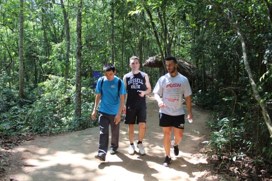 Cu Chi Tunnels and Saigon City Private Tour - Wartime lunch and the tapioca + pandan tea taste test