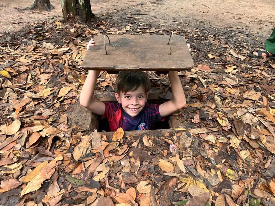 Cu Chi Tunnels Guided Tour: Vietnam War History Half-Day - Traps, bunkers, kitchens, and the underground routine