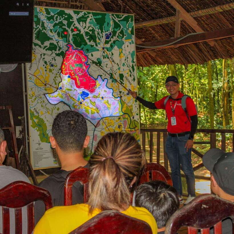 Cu Chi Tunnels Half Day Tour:Vietnam War Underground Network - Ben Duoc Cu Chi Tunnels: seeing how the Viet Cong used space