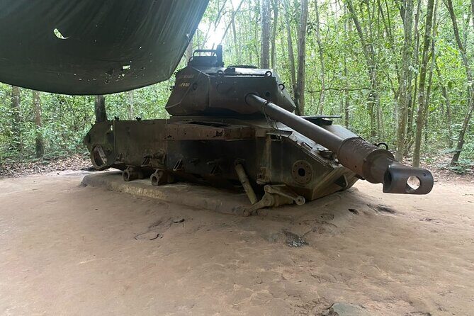 Explore Vietnams Wartime History with Cu Chi Tunnels Tour - Transportation, snacks, and pacing for a 6-hour day