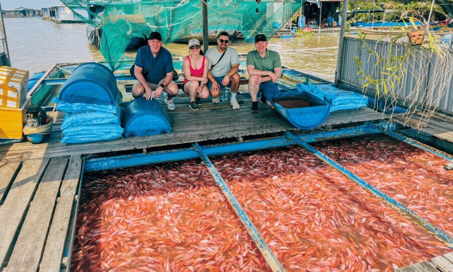 From HCM: Cost-Saving CuChi Tunnel & Mekong Delta 1-Day Tour - Floating Fish Farms, Bee Farms, and the Sweet Side of the Mekong