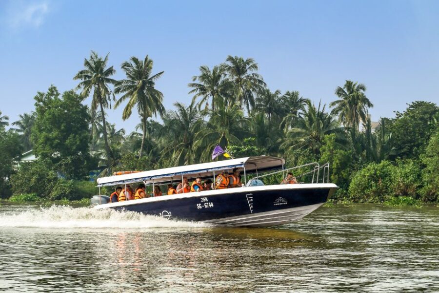 From Ho Chi Minh: Cu Chi Tunnels and VIP Speedboat Tour - The Saigon River Ride: Refills, Fruit, and a Small-Group Feel