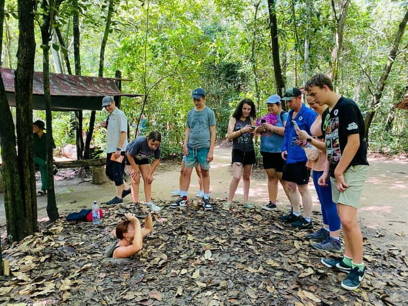 From Ho Chi Minh:Cu Chi Tunnels morning or afternoon w Lunch - The Countryside Route: Rubber Trees, Jungle Views, and Market Stops