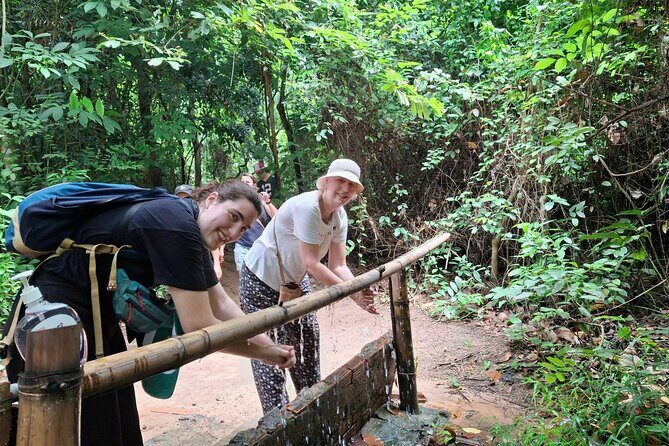 From Saigon: Mekong Day Tour with Floating Market &Cu Chi Tunnels - Cu Chi Tunnels: walking the terrain, then (optional) crawling underground