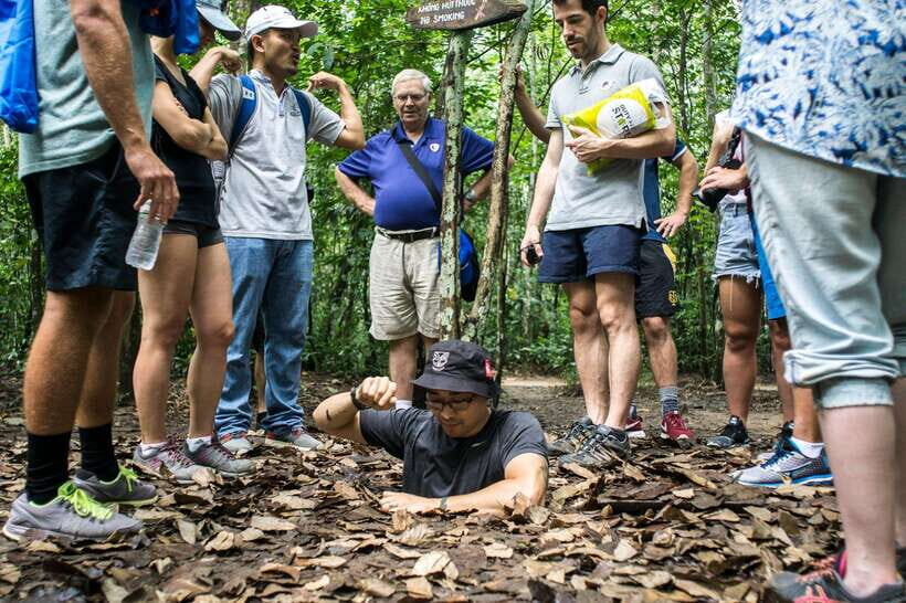 HCM: Cu Chi Tunnels, Cao Dai Temple, Black Virgin Mountain - From Ho Chi Minh City to the Cu Chi Tunnels: start early, not stressed