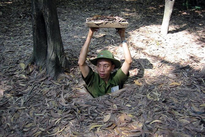 Ho Chi Minh City and Cu Chi Tunnels 1 Day | Option: Shooting Guns - Cu Chi Tunnels: The Vietnam War Story Turns Physical