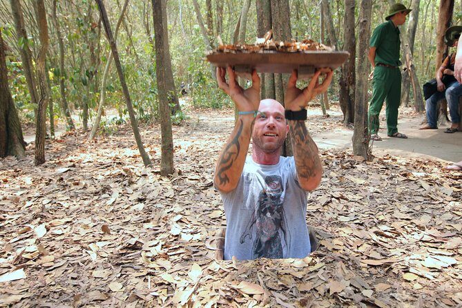 Private Cu Chi Tunnels tour by Luxury Speedboat - Documentary video, “smoke” techniques, and the underground logic