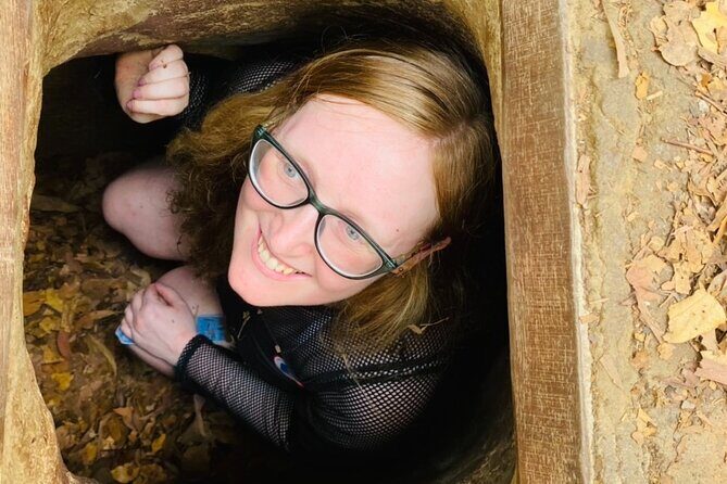 Private VIP Cu Chi Tunnels Tour by Car, No Crowds - Documentary intro and tunnel diagrams before you go underground