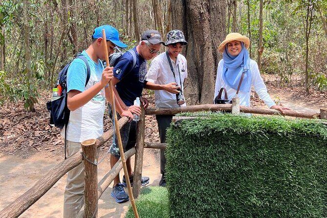 VIP Tour: Cu Chi Tunnels Half Day | Option: Real Shooting Guns - Guides like Leo Pham, Jason, Harry, and Nghia: why it matters