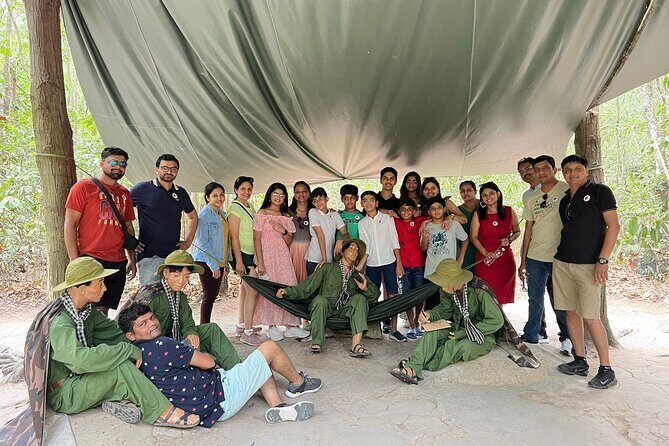 VIP Tour: Cu Chi Tunnels & Mekong Delta 1 Day | Shooting Guns - Gun shooting at Cu Chi: the fun part with a clear age rule